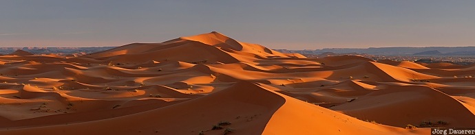 Erg Chebbi Adrouine, Meknès-Tafilalet, Morocco, Erg Chebbi, evening light, Merzouga, pattern, Marokko