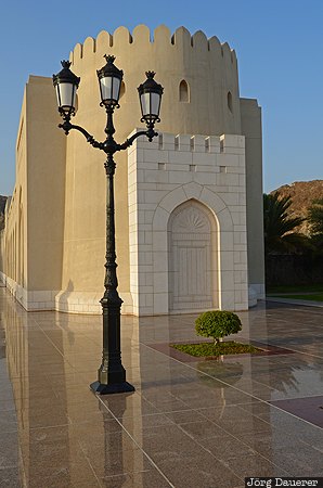 Arabia, Maskat, Muscat Governorate (Capital Area), Oman, OMN, archway, Colonnades