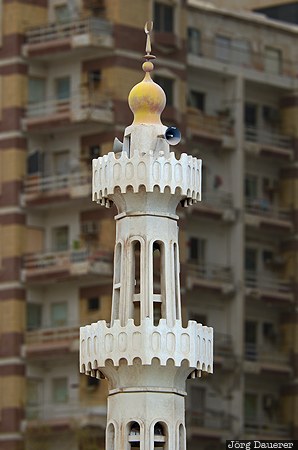 Abu-Dhabi, apartment, ARE, balcony, Dubai, facade, minaret