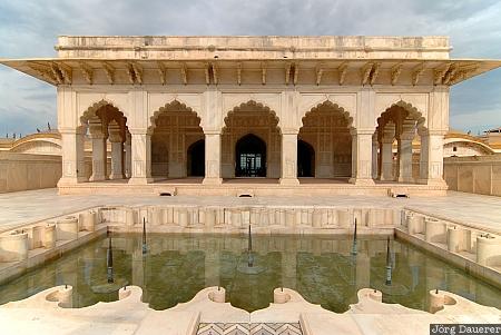 Agra Fort, Red Fort, arches, windows, Agra, Uttar Pradesh, India