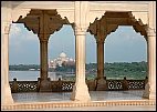 Taj Mahal from Red Fort