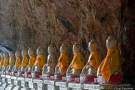 Hpa-An, Buddha, Buddhas, burma, cave, Kaw Ka Thaung Cave, Kayin State, Myanmar