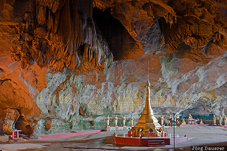 burma, cave, Kayin State, Mahar Sadan Cave, pagoda, stupa, Hpa-An, Myanmar