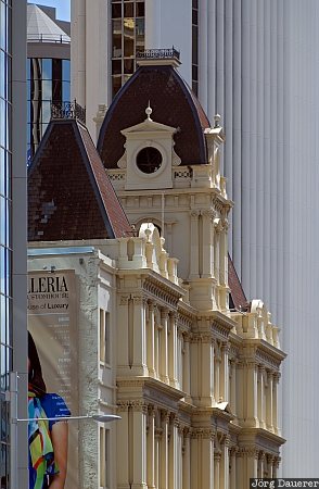 Auckland Facade New Zealand, Auckland, columns, facade, white, windows, Neuseeland