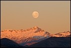 Alpenglow and Moon-set