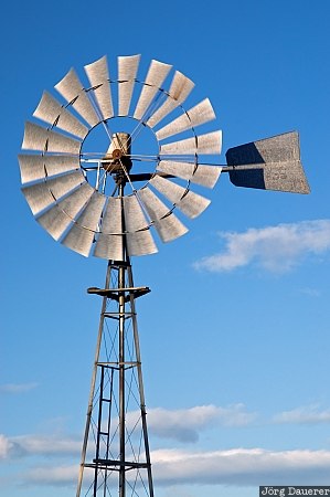 Gladstone, New Zealand, blue sky, cloud, motion, North Island, pin wheel, Neuseeland