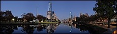 Melbourne Skyline and Yarra River