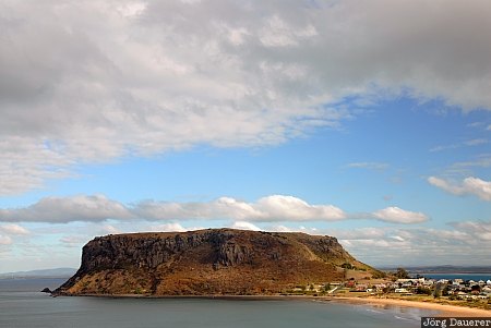 Australia, Tasmania, Stanley, evening light, sky, clouds, coast, Australien, Down Under, Tasmanien