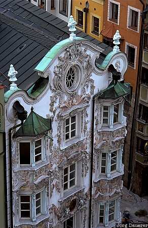 house, Austria, &Ouml;sterreich, Innsbruck, Tyrol, Helbinghaus, Oesterreich