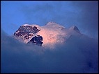 Peak and clouds
