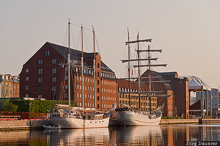 Amalienborg, Capital Region, Denmark, DNK, K&oslash;benhavn K, Amaliehaven, boats, Copenhagen, D&auml;nemark, Daenemark
