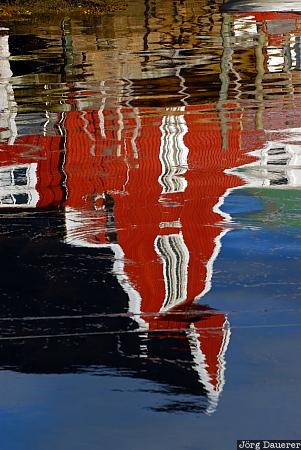 blue sky, B&oslash;stad, clouds, coast, Haukland, Lofoten, Lofoten archipelago, Norway, Nordland, Norwegen, Norge