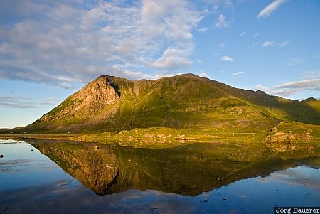 B&oslash;stad, Nordland, Norway, Sand, coast, Lofoten, Lofoten archipelago, Norwegen, Norge