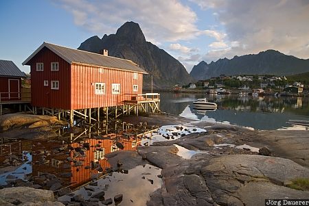 Nordland, Norway, Reine, archipelago, island, Lofoten, Moskenes&oslash;y, Norwegen, Norge