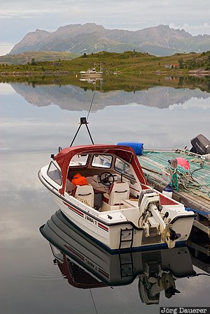 Myre, Nordland, Norway, archipelago, boats, clouds, coast, Norwegen, Norge