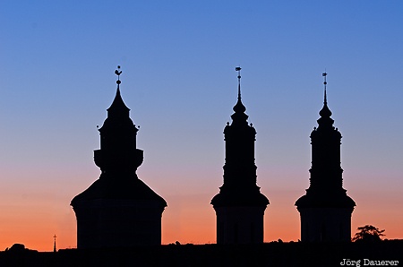 Gotland, SWE, Sweden, Visby, cathedral, church, evening light
