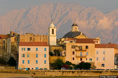 Calvi, Corsica, France, FRA, La Vaccaja, mediterranean sea, castle, Frankreich, Korsika, Corse
