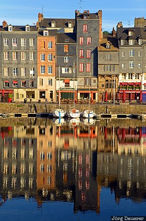 Basse-Normandie, FRA, France, Honfleur, buildings, harbor, houses