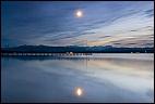 Moon over Starnberger See