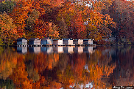 Bayern, DEU, Germany, We&szlig;ling, autumn, Bavaria, blue sky, Wessling