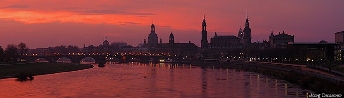 DEU, Dresden, Dresden Friedrichstadt, elbe, Germany, Marienbr&uuml;cke, morning light, Saxony, Deutschland, Sachsen