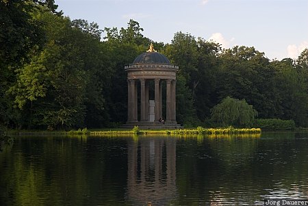 Germany, Bavaria, Munich, garden, lake, palace, Wittelsbacher, Deutschland, Bayern, M&uuml;nchen, Muenchen