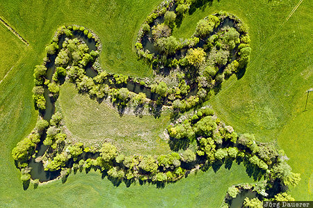 Bavaria, bend, DEU, Franconia, Germany, green, horseshoe bend, Ottensoos, Deutschland, Bayern