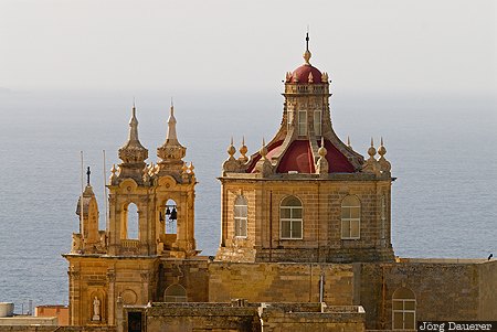 Malta, Nadur Church, church, cupola, dome, Ghajnsielem, Gozo
