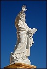Statue and blue sky