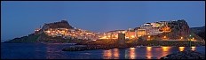 Castelsardo at night