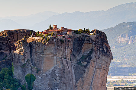 Monastery of the Holy Trinity GRC, Greece, Kalampaka, Kastraki, Agia Triada, cliff, monastery, Thessaly
