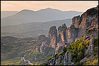 Meteora Sunset