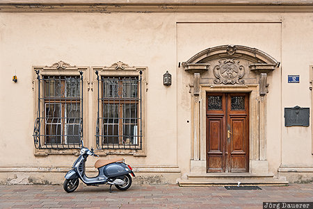 Kraków Facade Krakau, Kraków, Lesser Poland, POL, Poland, door, facade, Krakow