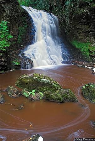 United Kingdom, Northumberland, Bellingham, waterfall, flowing water, Gro&szlig;britannien, Vereinigtes K&ouml;nigreich, Grossbritannien, Vereinigtes Koenigreich