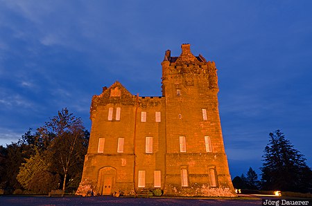 Ardrossan and Arran Ward, Brodick, GBR, Scotland, United Kingdom, blue hour, Brodick Castle, Isle of Arran, Gro&szlig;britannien, Vereinigtes K&ouml;nigreich, Schottland, Grossbritannien, Vereinigtes Koenigreich