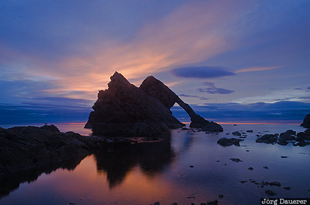 GBR, Keith and Cullen Ward, Portknockie, Scotland, United Kingdom, beach, Bow Fiddle Rock, Gro&szlig;britannien, Vereinigtes K&ouml;nigreich, Schottland, Grossbritannien, Vereinigtes Koenigreich