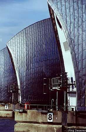 Great Britain, London, England, Themse barrier, UK, United Kingdom, Gro&szlig;britannien, Greater London, Vereinigtes K&ouml;nigreich, Grossbritannien, Vereinigtes Koenigreich