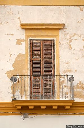 Italy, Puglia, Gallipoli, ailing, salento, balcony, door, Apulia, Italien, Italia, Apulien