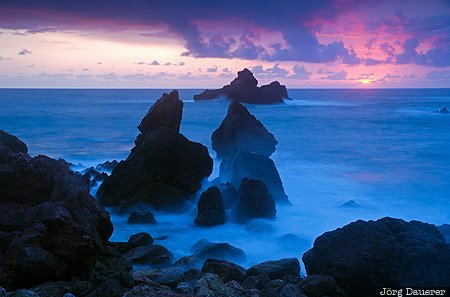 beach, Carrapateira, coast, Algarve, Costa Vicentina, crushing, evening light