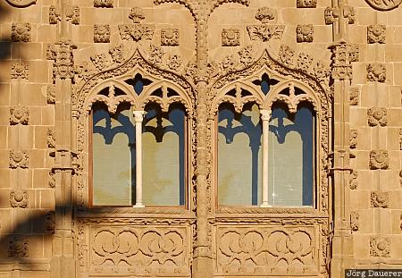Andalucia, Baeza, Spain, morning light, renaissance, university, windows, Andalusia, Spanien, Espana, Andalusien