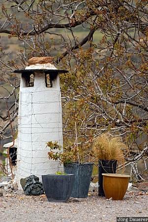 Andalucia, Bubion, Spain, chimney, flower pots, flowers, La Alpujarra, Andalusia, Spanien, Espana, Andalusien