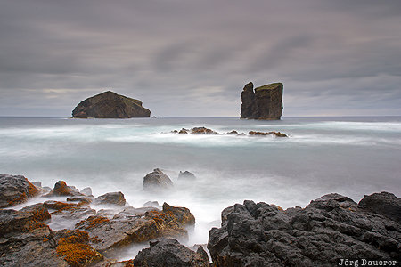 Mosteiros Coast Azores, Mosteiros, Portugal, PRT, Atlantic ocean, beach, coast
