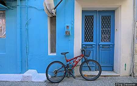 Itháki Bicycle GRC, Greece, Ithaki, Itháki, Ithaca, alley, bicycle