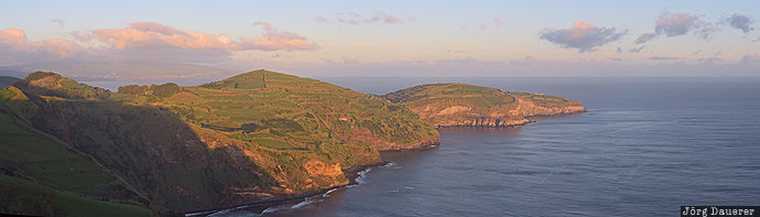 atlantic Ocean, Azores, Miradouro de Santa Iria, morning light, Portugal, PRT, Ribeira Seca do Porto, Ribeirinha