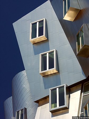 Windows of MIT United States, Massachusetts, Cambridge, Massachusetts institute of Technology, MIT, modern architecture, Stata Complex
