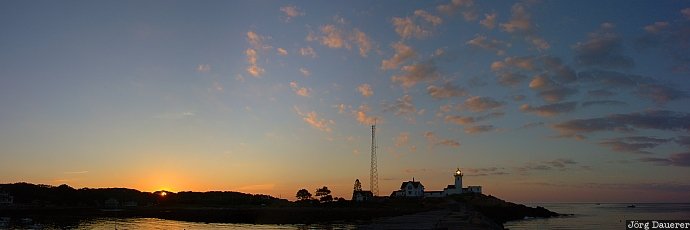 East Point Light MA, sunrise, lighthouse, East Point Light, clouds, Cape Ann, Gloucester, United States, USA, Vereinigte Staten