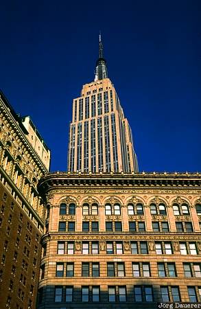 Empire State Building, Herold Square, New York, Manhattan, United States, skyscraper