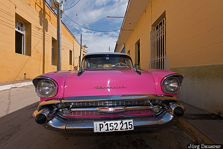 Chevrolet Bel Air CUB, Cuba, Sancti Spíritus, Trinidad, alley, car, Chevrolet Bel Air, Kuba, Sancti Spiritus