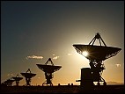 Sunbeams and VLA antennas