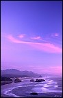 Sunset over Cannon Beach